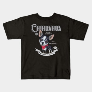 Chihuahua wearing red bandana Kids T-Shirt